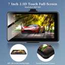 2026 Upgraded GPS Navigation for car,Truck GPS Commercial Drivers,16G 7" Pre-Installed North/South America Map,Voice Turn Direction Guidance,Free Lifetime Map Update,Custom Truck Routing