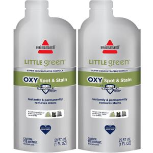 Bissell PET PRO OXY Spot & Stain Formula for Portable Carpet Cleaners 6 Pcs