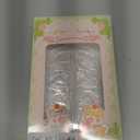 FANPL [Improved Easy Dockable Version] Clear Glitter Case for Nintendo Switch 2, Protective Cover for Switch 2 and JoyCon Controller with Screen Protector 4 Thumb Grip Caps - Strong and Durable