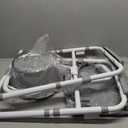 Medline Steel Bariatric Commode, Gray