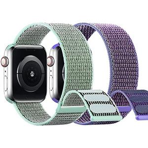 SimpleThings Compatible with Kids Apple Watch Bands, Nylon Hook and Loop for K12 Boy Girl Small Wrist iWatch Series 9 8 7 6 5 4 3 SE SE2