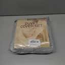 Nestl Light Grey Duvet Cover Full Size - Soft Double Brushed Full Size Duvet Cover Set, 3 Piece, with Zipper Closure, 1 Duvet Cover 80x90 inches and 2 Pillow Shams