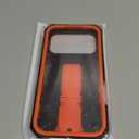 FNTCASE for iPhone 17 Pro-Max Case: Military Grade Drop Proof Protection Mobile Cover with Kickstand | Matte Textured Rugged Shockproof TPU | Protective Sturdy Phone Case - 6.9 inch Orange