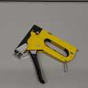 Upholstery Staple Gun Heavy Duty, YEAHOME 4-in-1 Stapler Gun , Manual Brad Nailer Power Adjustment Stapler Gun for Wood, Crafts, Carpentry, Decoration DIY