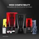 ELEGOO ABS-Like 3D Printer Resin 3.0, 405nm UV-Curing Photopolymer Resin for Mars Saturn Jupiter MSLA DLP LCD 3D Printing with Strength and Toughness, High Precision, Low Viscosity, Grey 2000g