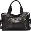 Worldlyda Crossbody Bags for Women Large Tote Soft Leather Purses Washed Y2K Hobo Vintage Handbag Shoulder City Bag