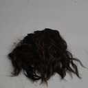 10 Inch Short Curly Clip in Hair Extensions 5Pcs Dark Brown Mix Caramel Blonde Curly Synthetic Hair Pieces Soft Thick Clip in Bob Hair Extensions for Women