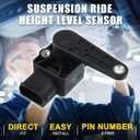 Air Suspension Ride Height Level Sensor for BMW 128i No.37146763735 | Front Rear Left Right Height Level Sensor 1 Pc