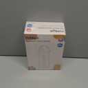 YOHKOH Natural Glass Baby Bottle with Level 2 Medium Flow Nipple, Newborn Anti-Colic Baby Bottles, Wide Neck Mushroom Baby Glass Bottle ((8.8oz (Pack of 2), Purple)