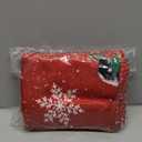 Horaldaily Christmas Tablecloth 60×84 Inch, Snowman Red Washable Table Cover for Party Picnic Dinner Decor