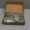 Giegxin 65 Pcs Christmas Snowy Branches Tree Picks White Artificial Floral Picks Fake Berry Pine Greenery Stems Christmas Snowy Pine Needles for Holiday Xmas Tree Wreath Garland Craft Decor