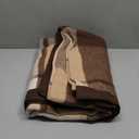 YOUR MOON 100% Pure Wool Twin Size, Australian Organic Natural Wool Blankets, Hypoallergenic Blanket for Bed, Medium Weight(Coffee, 66 * 90)