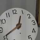 JoFomp LED Wooden Wall Clocks Battery Operated, 10 Inch Silent Wall Clock Glow in Dark, Sound Control Night Light Wall Clocks for Living Room Decor, Light Up Wall Clock for Bedroom, Hollow Design