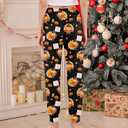 Lindanina Women's Christmas Pajama Pants Lounge Soft Sleepwear Pj Bottoms with Pockets S-XXL (XL)