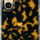 SCORPIFY Compatible with Samsung Galaxy S25 Ultra Case [Compatible with MagSafe] for Dark Brown Tortoise Shell Design, Cute Brown Magnetic Phone Cover for Women Girls