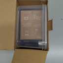 Clear Ice Cube Maker, 2.5" Stainless Steel Ice Ball Maker Mold for Whiskey & Cocktails, Non-BPA Premium Silicone Ice Cube Molds, Easy-Release Sphere Ice Maker, Bourbon Gifts for Men (2 PACK) (Black)