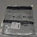 Loritta 3-Pieces Winter Hat Neck Warmer Touchscreen Gloves Set Knit Thick Scarf Beanie Hats Scarves Set Gifts for Women (Light Grey)