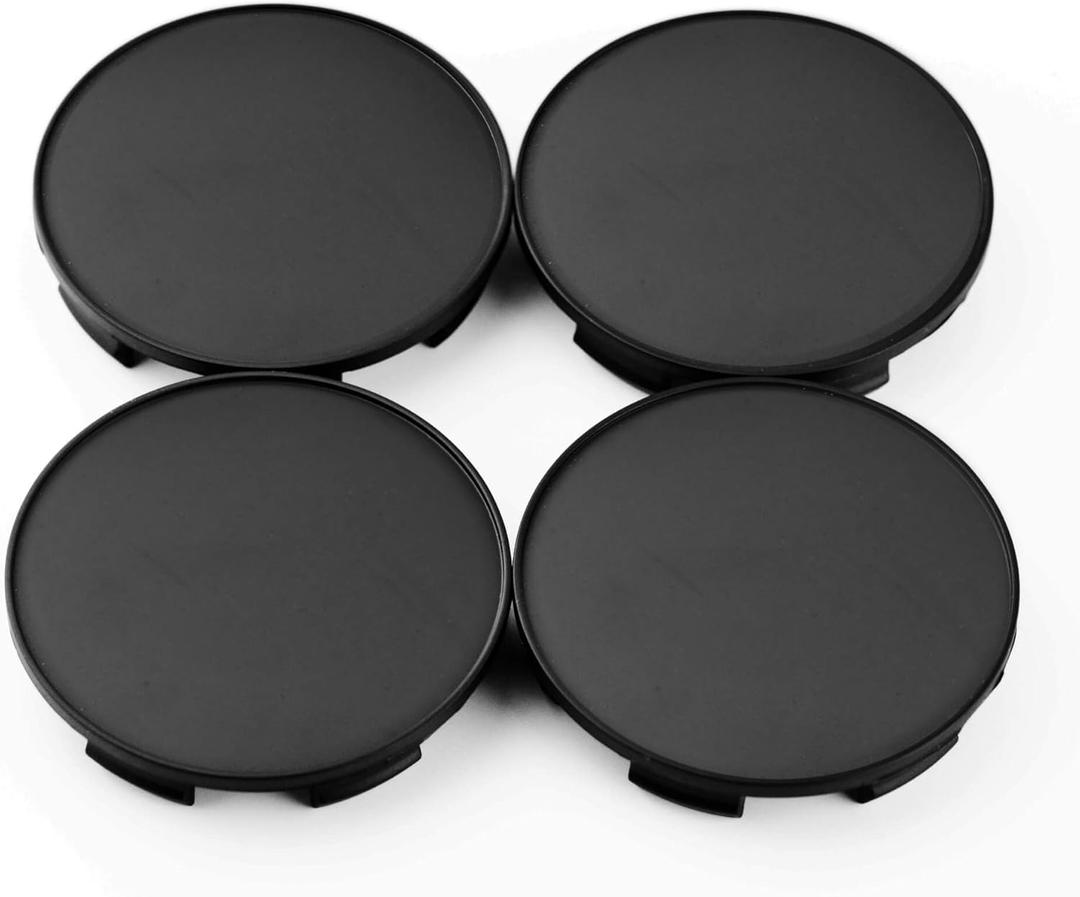 RTrhinoTuning 4PCS 70mm Wheel Center Caps Compatible with Accord Element Odyssey 44732-SW5A-J000, OD: 2.76"(70 mm) ID: 2.52"(64 mm) Matte Black Hubcaps