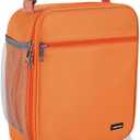 Lovoeo Lunch box Lunch bag for men women Insulated Lunchbox Lunch bags for Work Picnic Travel (Orange)