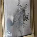 Vintage Botanical Wall Art Gold Framed Olive Tree Paintings Decor 16x24 In