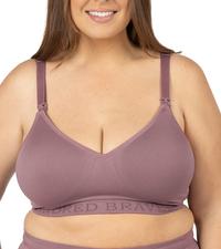 Kindred Bravely Sublime Sleep Pumping Bra Hands Free, Adjustable Pumping & Nursing Bra with EasyClip for All Breast Pumps (Oatmeal Heather), M
