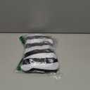 Men's Referee Shirt Collared Official Mens Ref Shirt Jersey Short Sleeve Black and White Stripes Football Halloween Costume, Size M