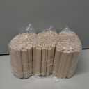 3 x Perfect Stix -4.5" Wooden Craft Sticks in Shrink Sealed Packs of 10ct-50 Packs of 10ct=500 Sticks Per Case