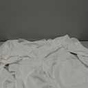 Herseas Women's Swimsuit Coverup Self Tie Blouse Shorts Set Bikini Cover Up Beach Outfit (X-Large, White)