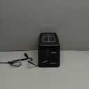 Cuisinart CPT-122BK 2-Slice Compact Plastic Toaster, Black