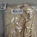 Sunnymove 8 Packs Mesh Beach Bag Crochet Straw Tote Bag for Women Raffia Summer Boho Aesthetic Large Hippie Vacation Shoulder Handbag (Light Apricot)