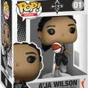Funko Pop! WNBA: Las Vegas Aces - A'ja Wilson - WNBA Players - Collectable Vinyl Figure - Gift Idea - Official Merchandise - Toys for Kids & Adults - Sports Fans - Model Figure for Collectors