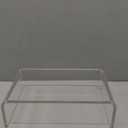 Acrylic Monitor & Laptop Stand Riser - Clear Computer & Laptop Stand for Desk - Compatible with iMac, MacBook & All Notebooks - White Aesthetic Decoration for Office & Home