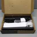 Dual Monitor Stand - Vertical Stack Screen Free-Standing Monitor Riser Fits Two 13 to 34 Inch Screen with Swivel, Tilt, Height Adjustable, Holds One (1) Screen Up to 44Lbs (Black)