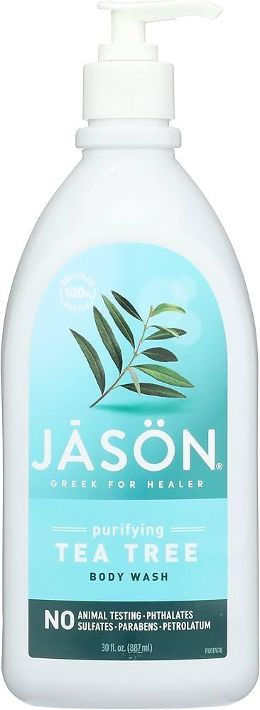 JASON Tea Tree Purifying Body Wash, For a Gentle Feeling Clean, 30 Fluid Ounces