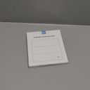 TUDIA SKN FLIP Designed for Onyx Boox Go 7 / Go Color 7 Case (Gen 1 & 2, 2024/2025)  [Enhanced Auto Wake/Sleep Function] Slim Shockproof Trifold 7" Cover with Transparent TPU Back (Grey)