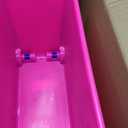 Barbie Store It All! Rolling Storage Bin  Extra-Large Organizer Case with Wheels & Handle for Barbie Dolls, Clothes, Accessories & Playsets  Pink Portable Travel Toy Box