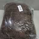 Chenille Throw Blanket for Couch, Cozy Soft Blanket Lightweight Decorative Throw for Living Room Sofa Chair, Stylish Home Decor, Ideal for Gifting, Dark Brown 50"x60"