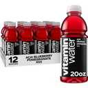 vitaminwater XXX Aai Blueberry Pomegranate Nutrient Enhanced Flavored Water Beverage, 20 fl oz Bottles, 12 Pack