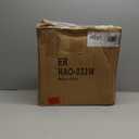 HAO Floating Corner Shelf Invisible Wall Mounted Shelves Radial Shape Cable Wire Hole Pattern Perfect for Bedroom Bathroom Living Room Kitchen 17 Inch Set of 2 White