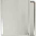 Nordic Ware Naturals Half Sheet - USA Made Aluminum Commercial Quality Sheet Pan for Baking or Roasting, Encapsulated Galvanized Steel Rim Prevents Warping, 2-Pack