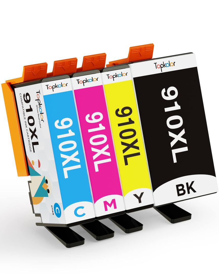 Acaves 250XL 251XL Ink Cartridges Replacement for Canon 250 and 251 Cartridges Work with MX922 Printer, 5 Pack