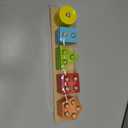 Dementia Activities for Seniors,Geometric,Colors & Numbers Cognitive Products for Alzheimers,Wooden Puzzles Gifts & Cognitive Training Games for Elderly