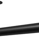 DEKAVA Paper Towel Holder Under Cabinet Wall Mount for Kitchen Towel, Self-Adhesive Bar, Rack, SUS304 Stainless Steel 13 inch (BlackA, 1)