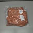 2 x TOONOW Set of 2 Decorative Throw Pillow Covers 18x18,Fluffy Pillow CoversLuxury Faux Fur Sofa Pillow Covers for Sofa Couch Living Room Bedroom, No Pillow Insert (Carnelian)