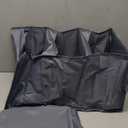 GRANNY SAYS 3-Shelf Closet Organizers and Storage, Foldable Hanging Closet Organizer, Hanging Closet Shelves with 2 Metal Hooks, Leak-Proof Closet Hanging Organizer for Locker & Camper, Gray, 2-Pack