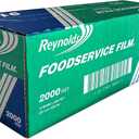 Reynolds 912 Foodservice Clear Plastic Wrap Film, 15 inch Width, 2000 Feet