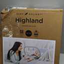 Baby Delight Highland Baby Bouncer | Infant | 0  6 Months | 3-Position Recline | Pebble Grey