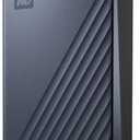 WD 2TB My Passport Ultra, Blue, Portable External Hard Drive, backup software with defense against ransomware, and password protection, USB-C and USB 3.1 - WDBC3C0020BBL-WESN