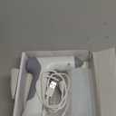 Cordless Hot Glue Gun, 10s Fast Preheat, 30PCS Mini Glue Sticks 7x100mm, 4V 20W Type-C Rechargeable, Anti-Drip, Auto-Off, for DIY Crafts, Repair, Decoration (White)