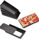 Gutsdoor Mini Tart Pan Square 4 Inch with Removable Bottom Quiche Pan Nonstick Round Quiche Pie Pan Set of 6